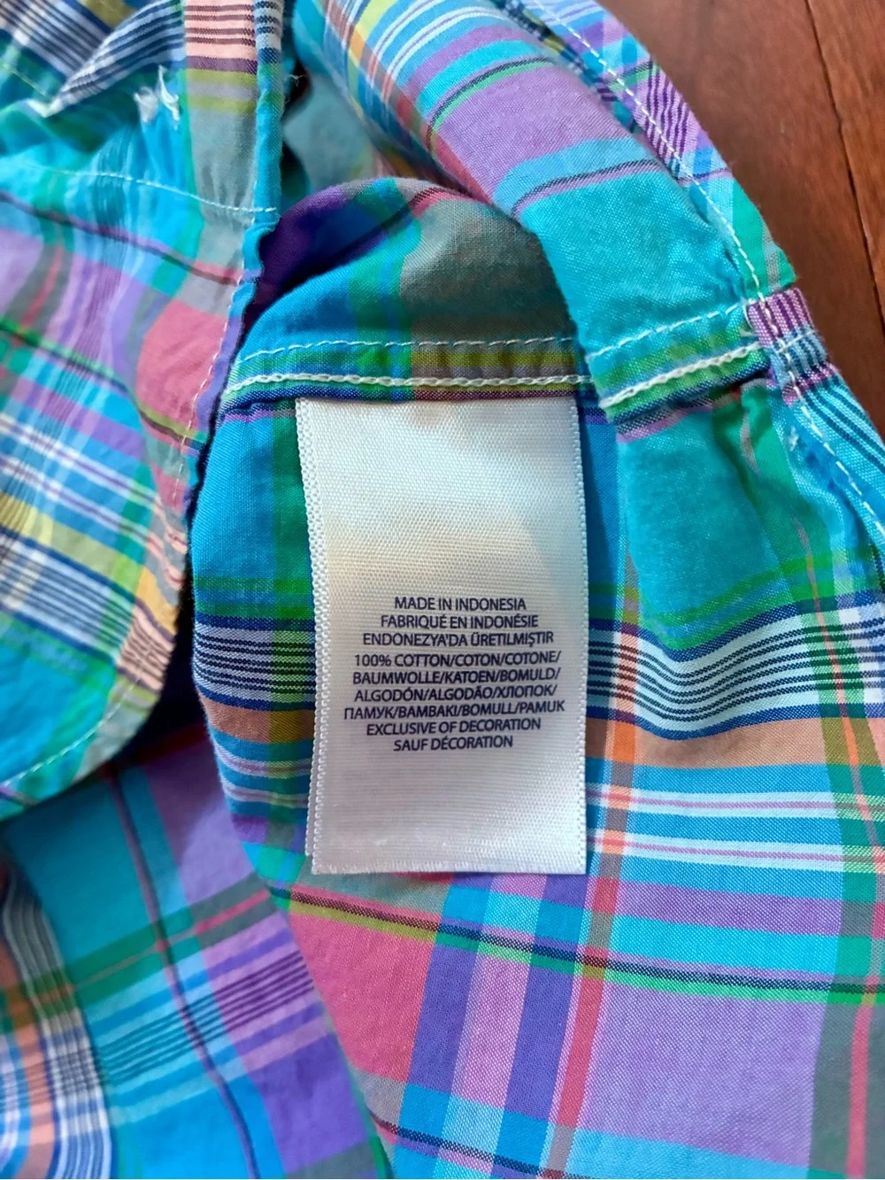 Ralph Lauren both shirts